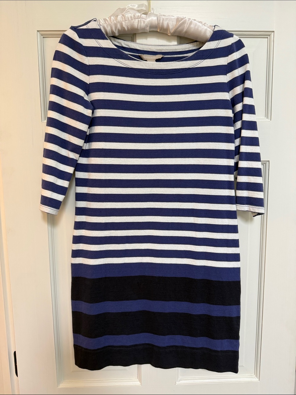 Banana Republic Striped Boatneck Dress